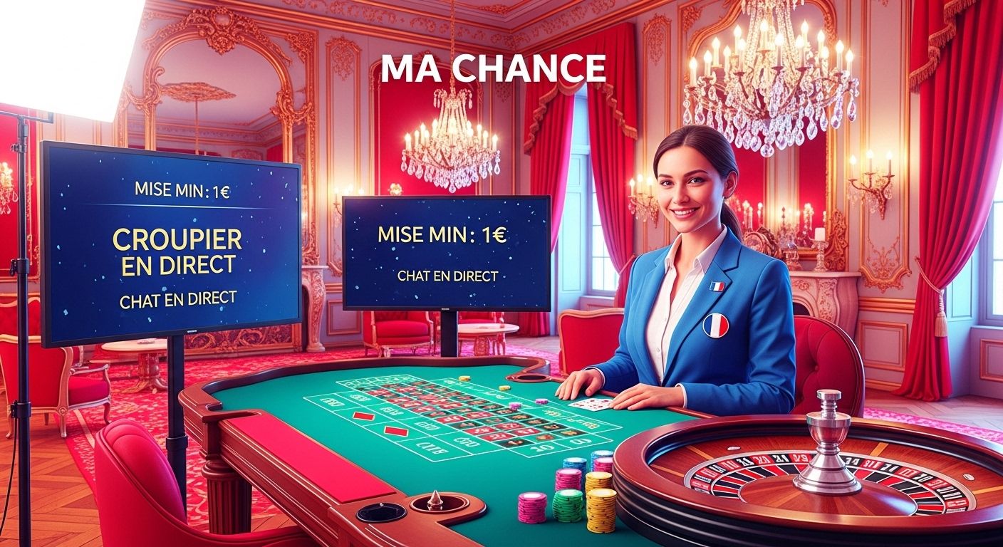 Expérience de casino en direct ma chance casino